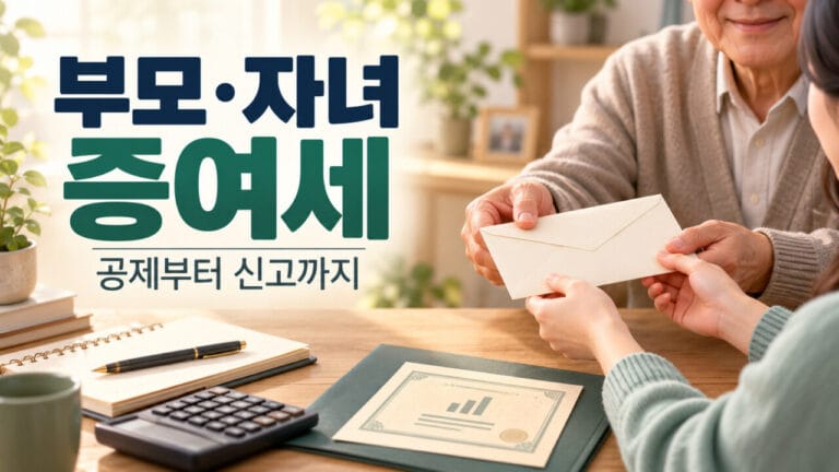 부모 자녀 송금 증여세